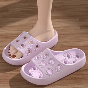 Non-slip Deodorant Leaking Quick-drying Bathroom Slippers