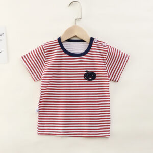 Children's T-shirt Pure Cotton Baby Cartoon Thin Short Sleeve