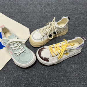 Mango Head Platform White Shoes