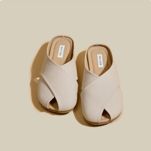 Soft Bottom Closed Toe Low-top Half Slippers For Women