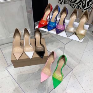 Pointed Peep Toe Sexy Fashion Stiletto Heel High Heels