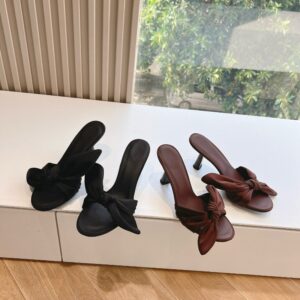 Women's Fashion Bowknot Stiletto Heel Sandals